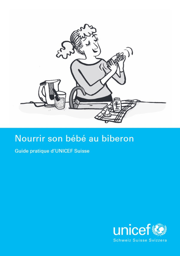 Nourrir son bébé au biberon - brochure (UNICEF Suisse)