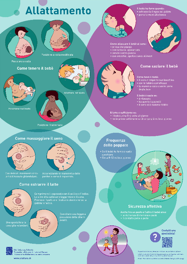 Guida all'allattamento - manifesto A2